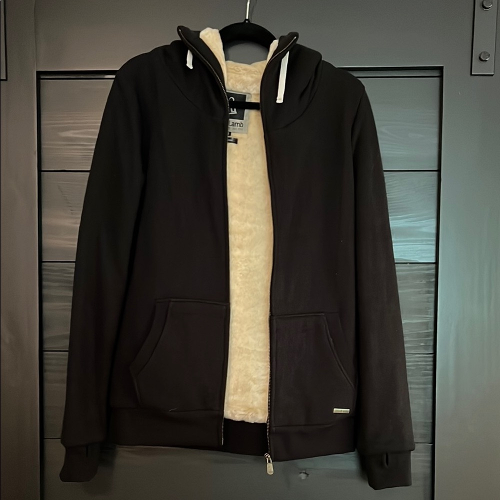 Hoodlamb Fur Lined Jacket